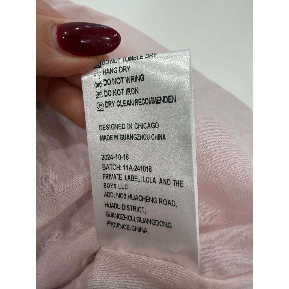 Lola + The Boys - NWT - Girls' Rainbow Tiered Sequin Dress 6 - Picture 12 of 12
